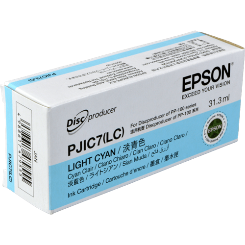 Epson PJIC7(LC) Cyan (claro) Cartucho de tinta