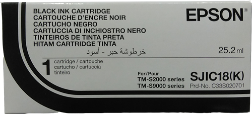 Epson SJIC18(K) black ink cartridge