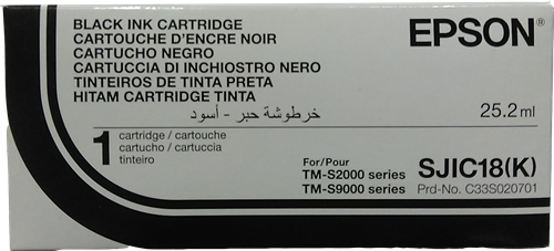 Epson SJIC18(K) Preto Cartucho de tinta
