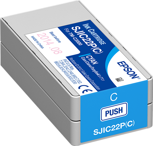 Epson SJIC22P-C Cyan Cartucho de tinta