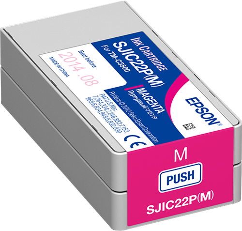 Epson SJIC22P-M purpurová Inkoustovou kazetu