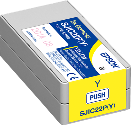 Epson SJIC22P-Y žlutý Inkoustovou kazetu
