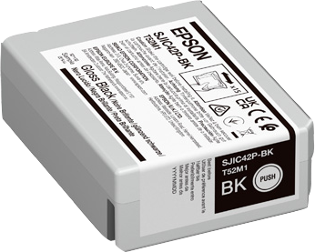 Epson SJIC42P-BK zwart inktpatroon