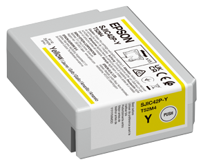 Epson SJIC42P-Y żółty kardiż atramentowy