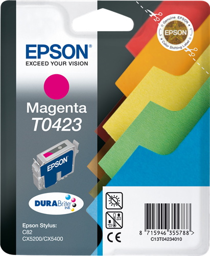 Epson T0423 magenta Cartucho de tinta
