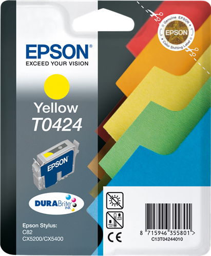 Epson T0424 Amarelo Cartucho de tinta