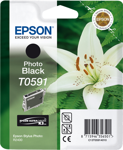 Epson T0591 Negro (foto) Cartucho de tinta