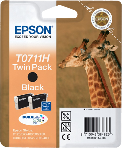 Epson T0711H Multipack negro