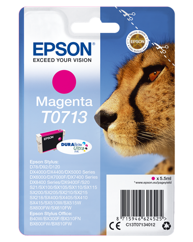 Epson T0713 magenta kardiż atramentowy