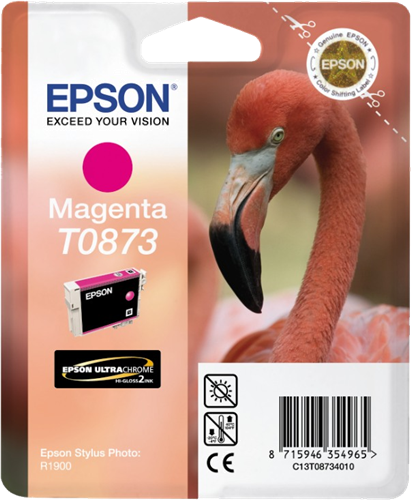 Epson T0873 magenta inktpatroon