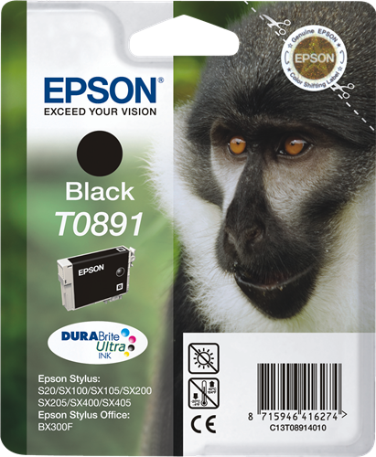 Epson T0891 czarny kardiż atramentowy