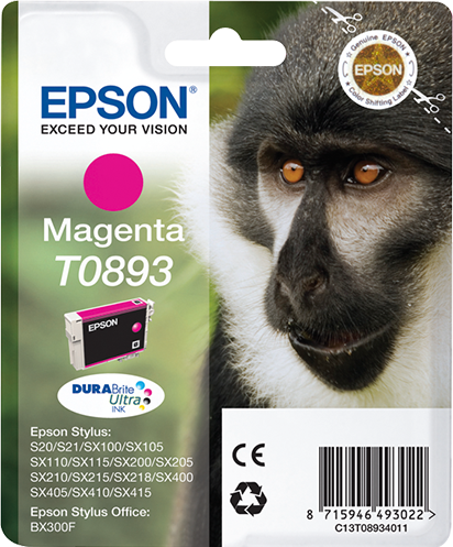 Epson T0893 Magenta Cartouche d'encre
