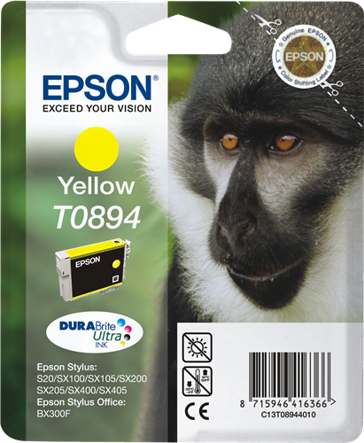 Epson T0894 amarillo Cartucho de tinta