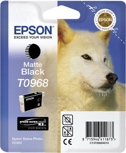 Epson T0968 Czarny (matowy) kardiż atramentowy