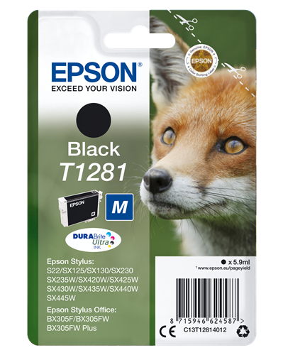 Epson T1281 Noir(e) Cartouche d'encre