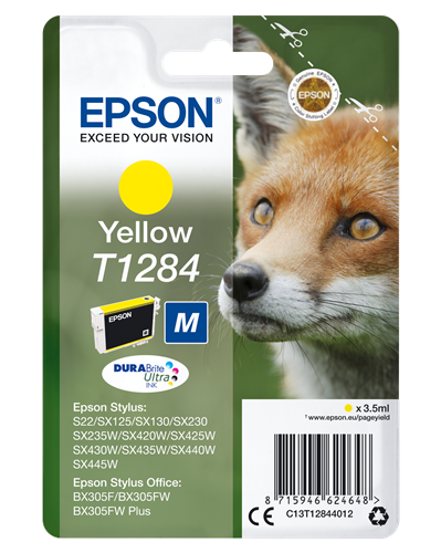 Epson T1284 amarillo Cartucho de tinta