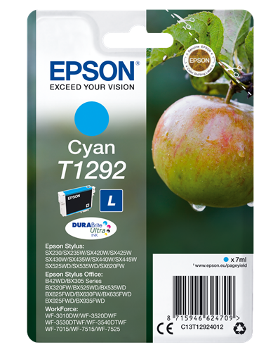 Epson T1292 Cyan Cartucho de tinta
