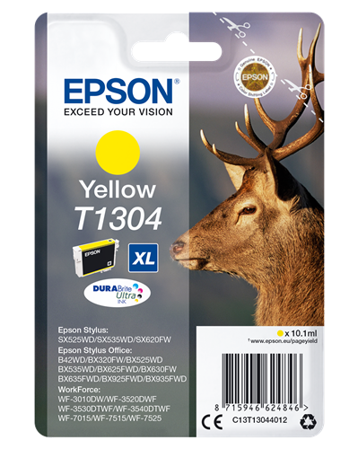Epson T1304 XL Amarelo Cartucho de tinta