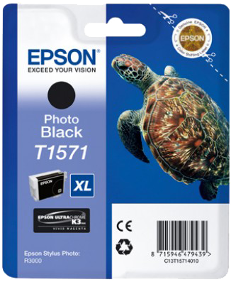 Epson T1571 XL Preto (foto) Cartucho de tinta