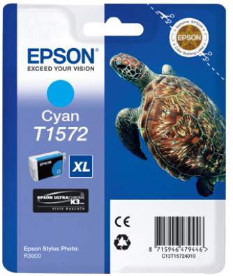 Epson T1572 XL ciano Cartuccia d'inchiostro