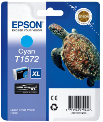 Epson T1572 XL Cyan Cartucho de tinta