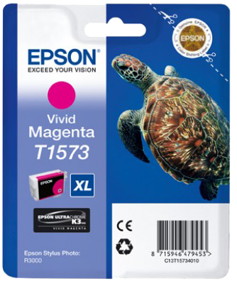 Epson T1573 XL magenta inktpatroon