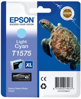 Epson T1575 XL Cyan (claro) Cartucho de tinta