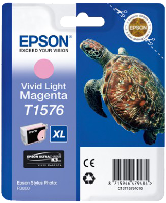 Epson T1576 XL purpurová (světlo) Inkoustovou kazetu