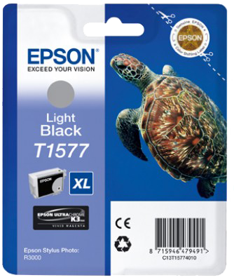 Epson T1577 XL lightblack inktpatroon