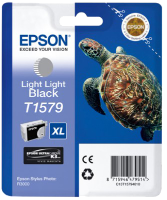 Epson T1579 XL lightlightblack Cartouche d'encre
