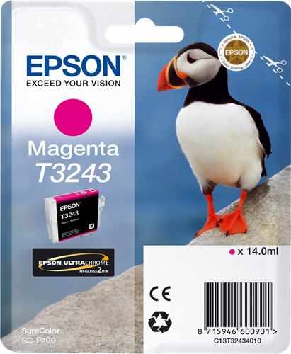 Epson T3243 Magenta Cartouche d'encre