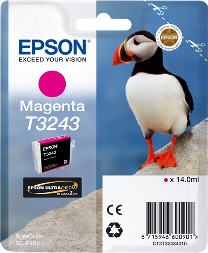 Epson T3243 purpurová Inkoustovou kazetu