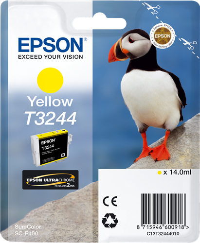 Epson T3244 Amarelo Cartucho de tinta