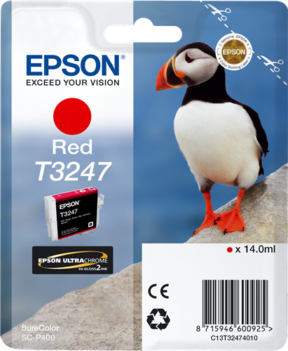 Epson T3247 Vermelho Cartucho de tinta