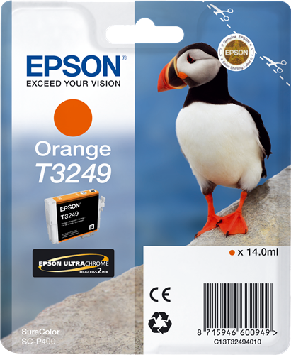 Epson T3249 Laranja Cartucho de tinta