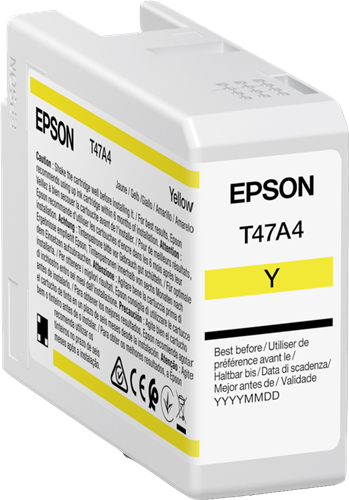 Epson T47A4 Amarelo Cartucho de tinta