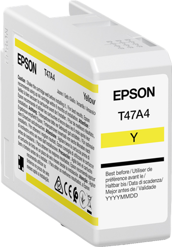 Epson T47A4 yellow ink cartridge
