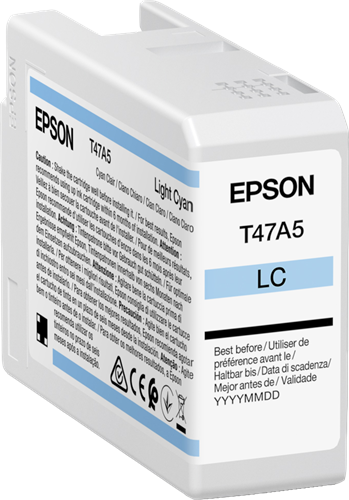 Epson T47A5 cyan (light) ink cartridge