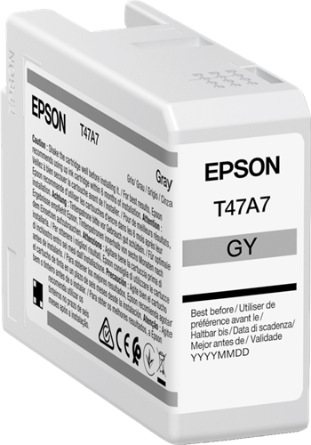 Epson T47A7 Šedá Inkoustovou kazetu