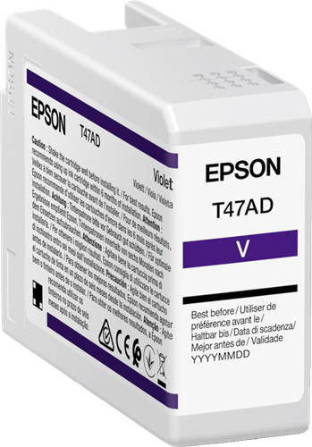 Epson T47AD violet ink cartridge