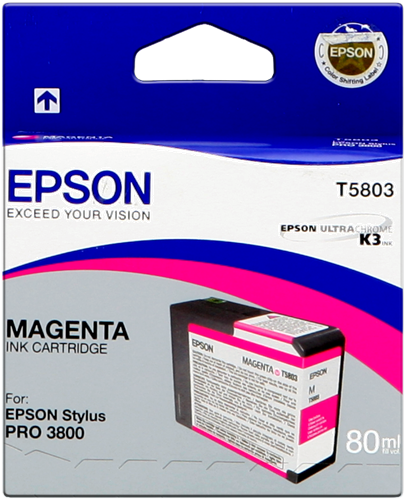 Epson T5803 Magenta Druckerpatrone