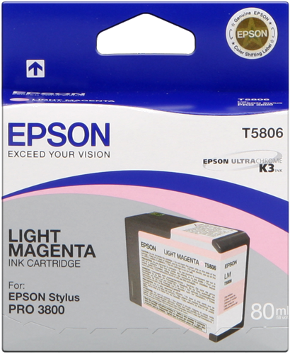 Epson T5806 Magenta (licht) inktpatroon