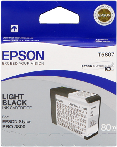 Epson T5807 lightblack Inkoustovou kazetu