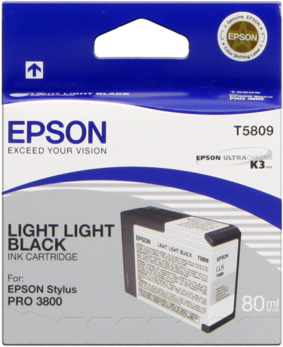 Epson T5809 lightlightblack Inkoustovou kazetu