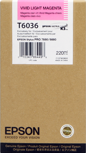 Epson T6036 purpurová (světlo) Inkoustovou kazetu
