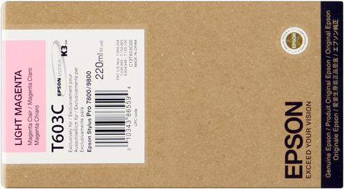 Epson T603C Magenta (claro) Cartucho de tinta