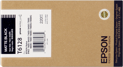 Epson T6128 Black (matt) ink cartridge