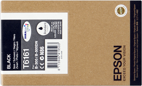 Epson T6161 Preto Cartucho de tinta