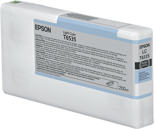 Epson T6535 Cian (claro) Cartucho de tinta