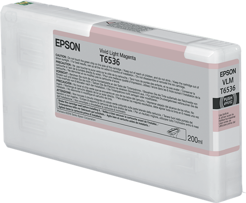 Epson T6536 magenta (light) ink cartridge